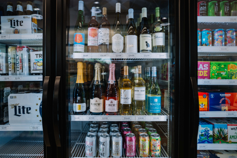 Village Market wine refrigerator