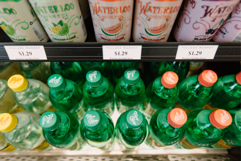 Village Market Waterloo drinks