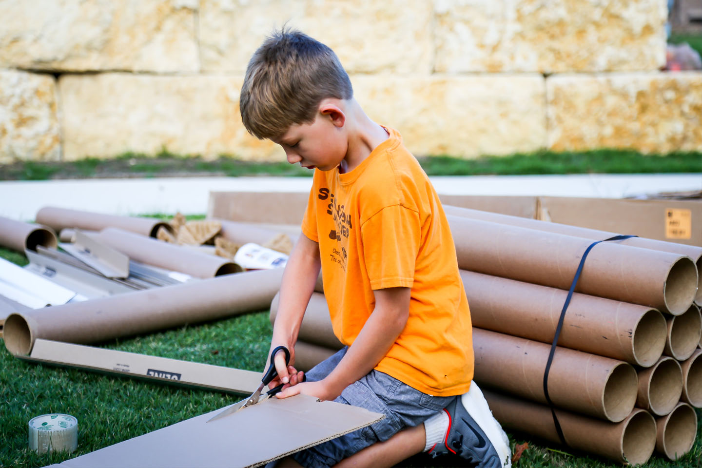 Out Of The Box: Cardboard Challenge Ignites Imaginations At Walsh