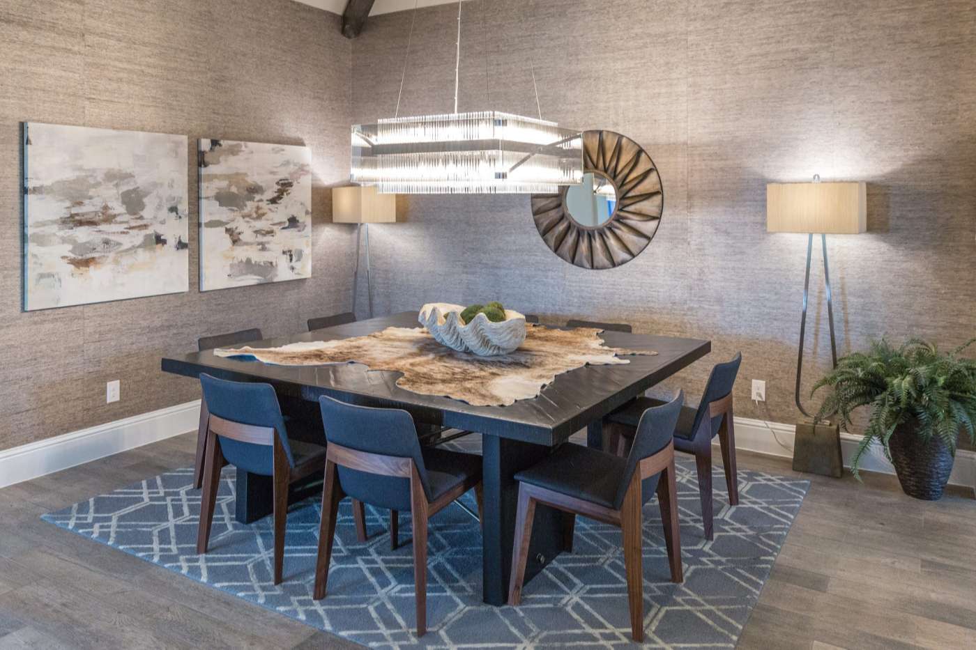 Meet Our Builders: Britton Homes Model Dining Room