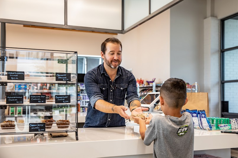 Fresh baked goods at the Village Market