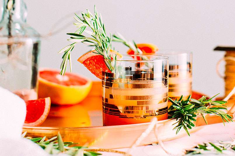 the perfect beverage to toast the Walsh holidays