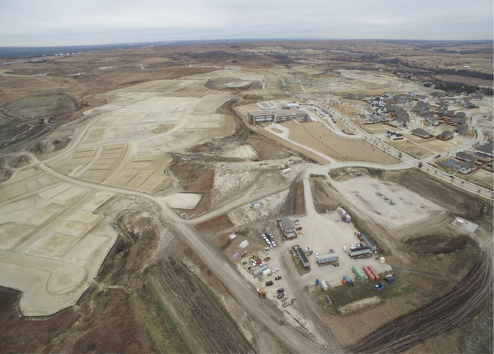 Dirt Moving on Neighborhood Expansion at Walsh