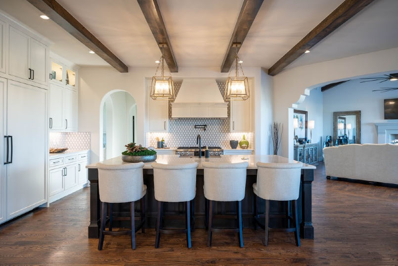 The 2019 Fort Worth Magazine Dream Home Master Kitchen