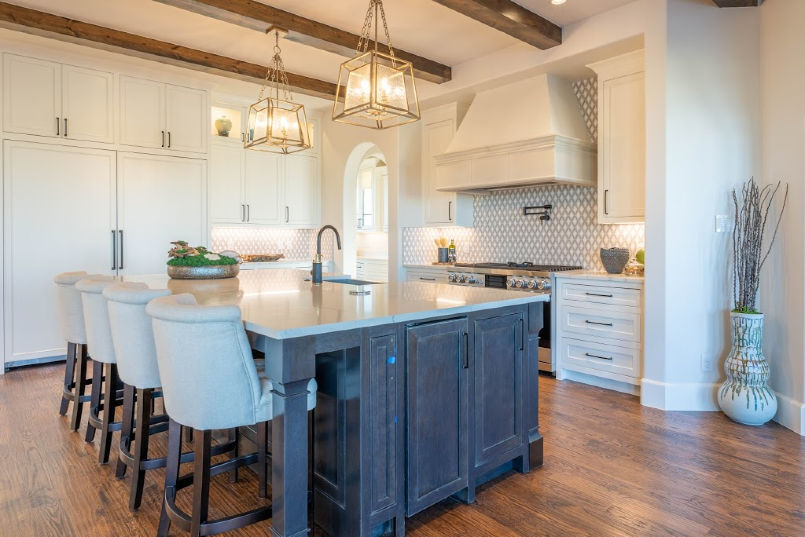 The 2019 Fort Worth Magazine Dream Home Master Kitchen