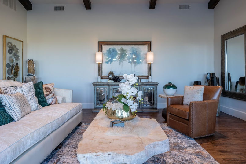 The 2019 Fort Worth Magazine Dream Home Living Room