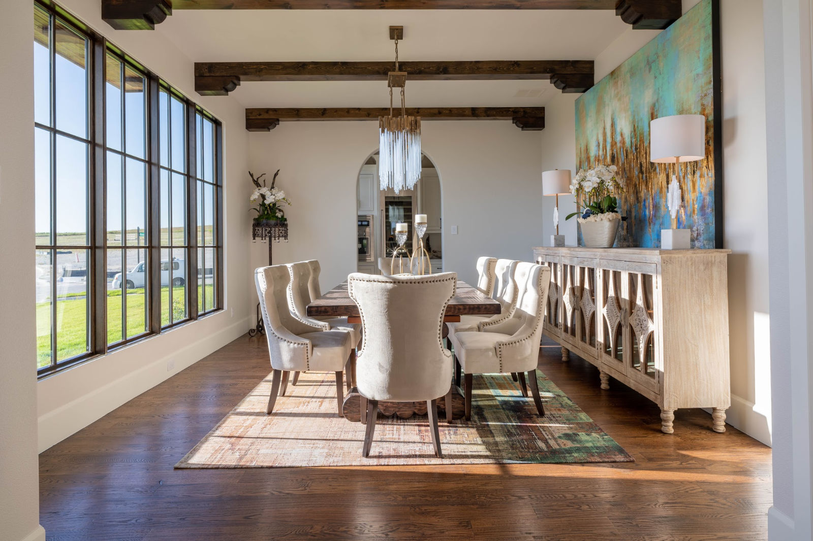 The 2019 Fort Worth Magazine Dream Home Dining Room