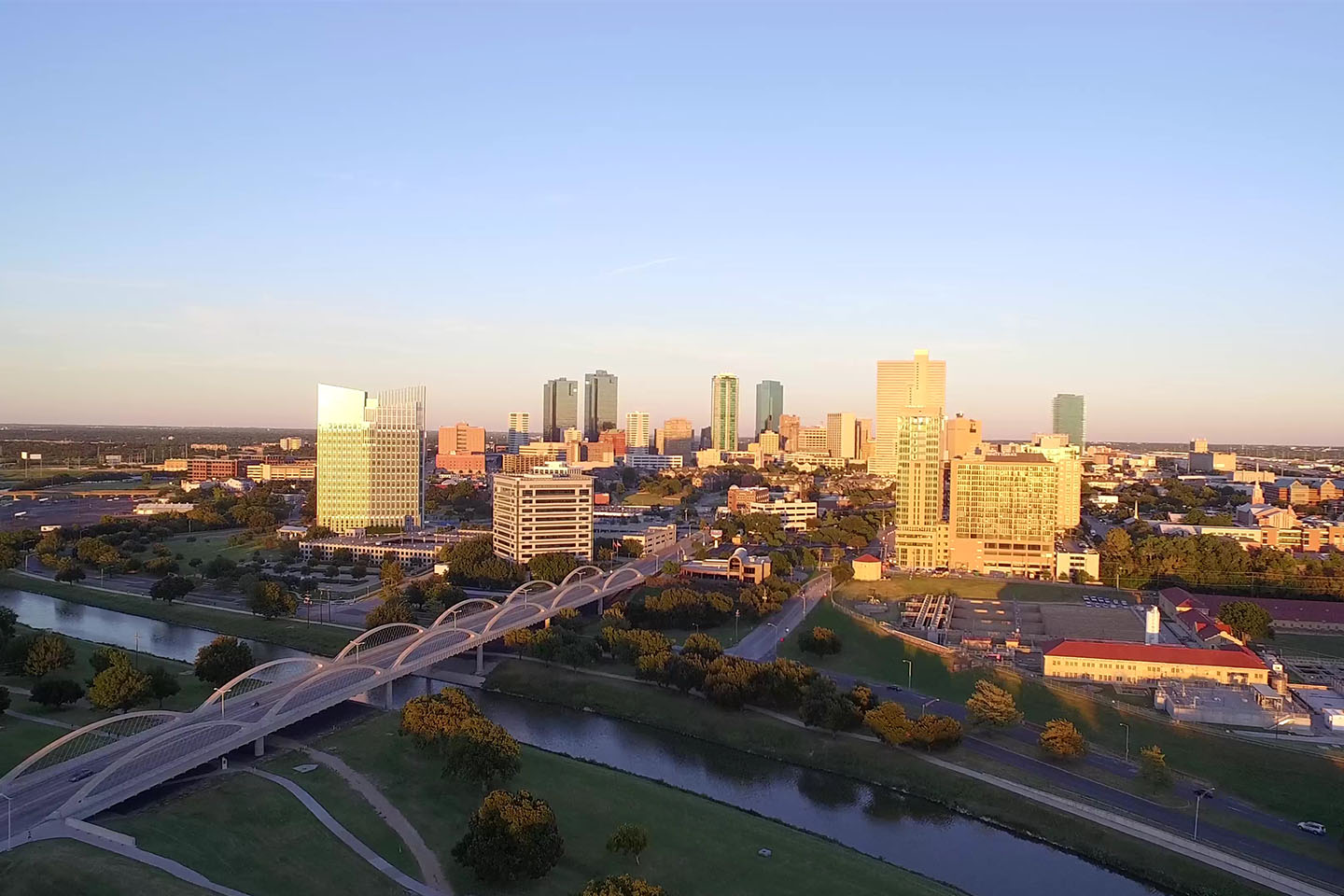 Skyline of downtown Fort Worth