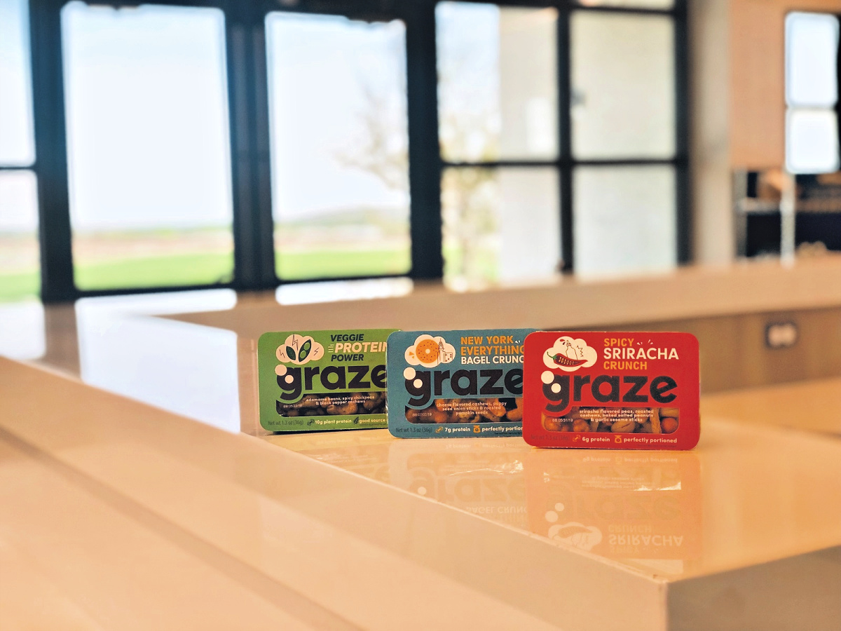 The Village Market now offers Graze in three flavors.