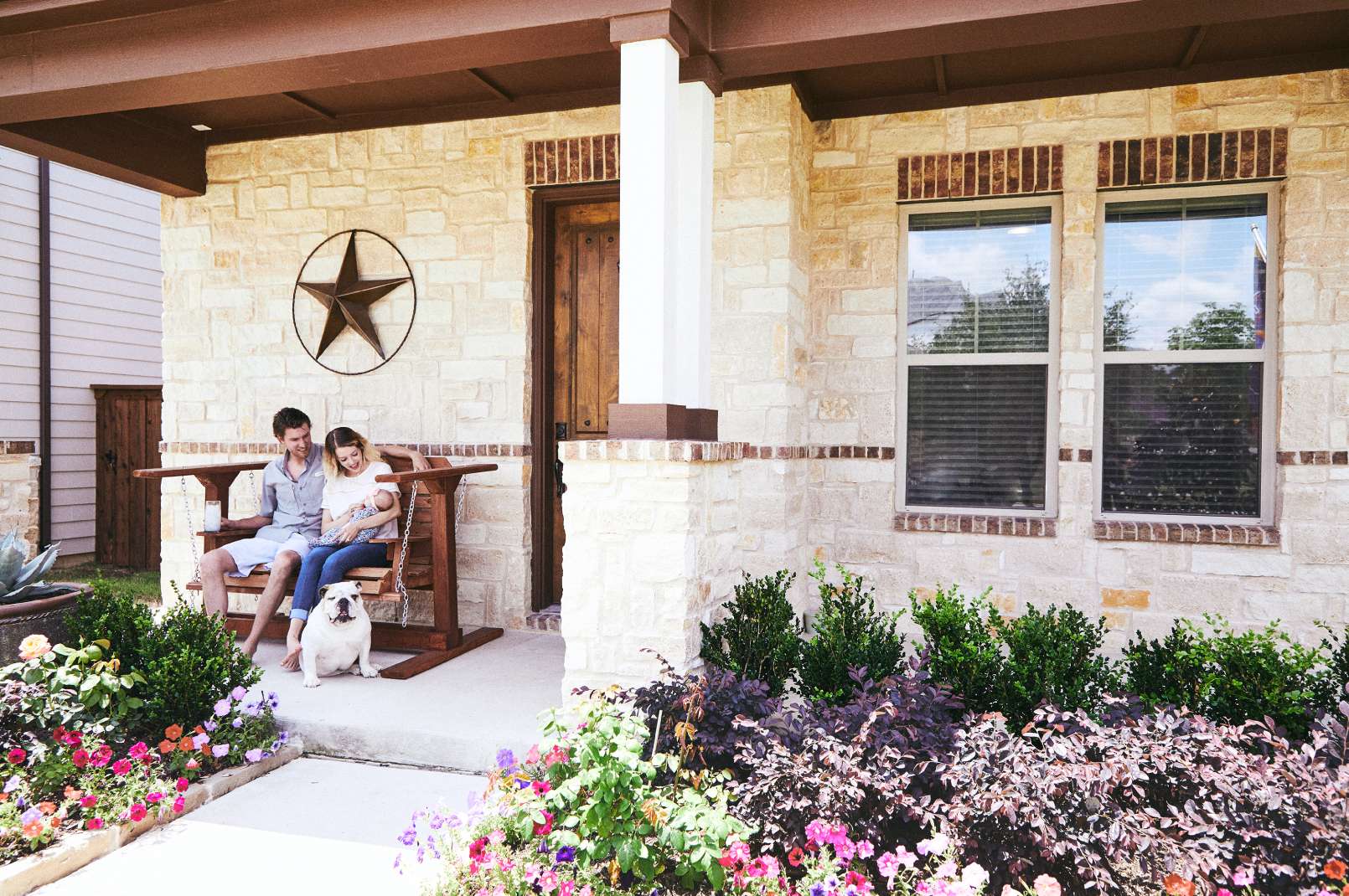 The Holleman family enjoying life at Walsh