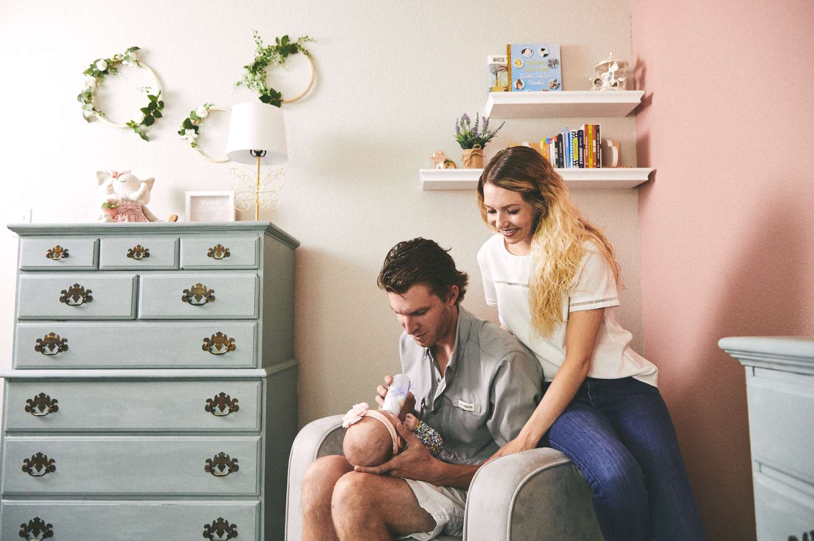 The Holleman family enjoying life at Walsh