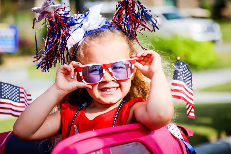 First Annual Walsh Independence Day Parade