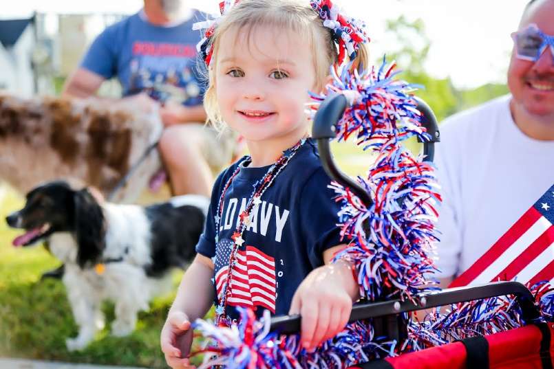 First Annual Walsh Independence Day Parade