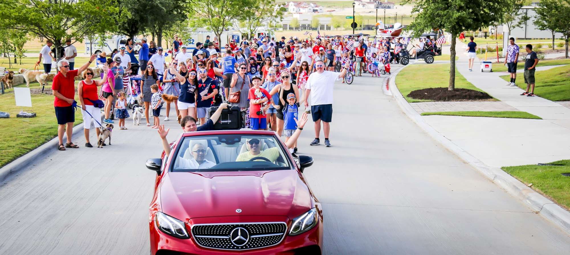First Annual Walsh Independence Day Parade
