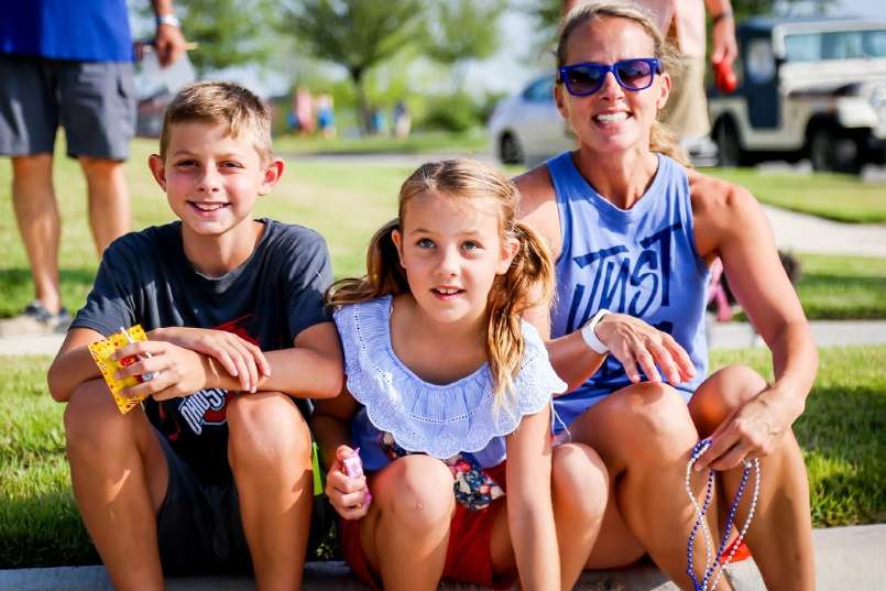 First Annual Walsh Independence Day Parade