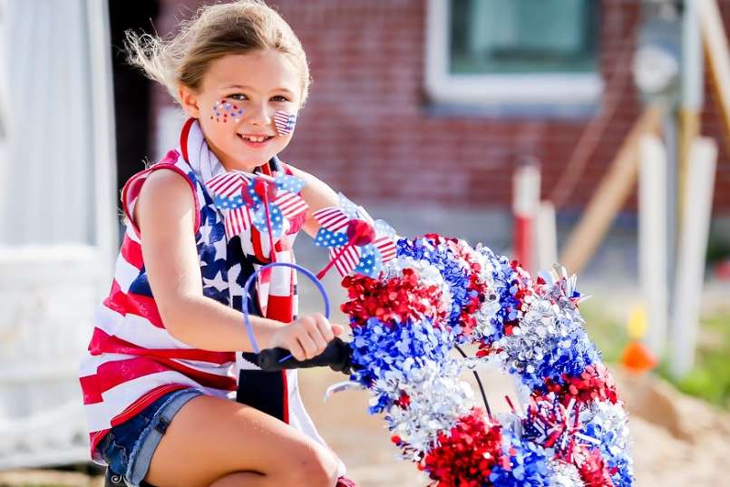 First Annual Walsh Independence Day Parade
