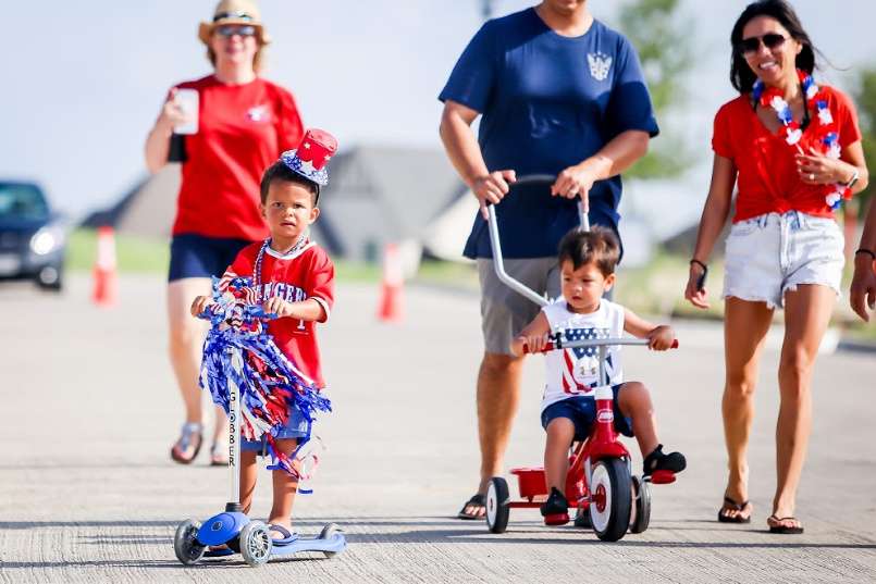 First Annual Walsh Independence Day Parade