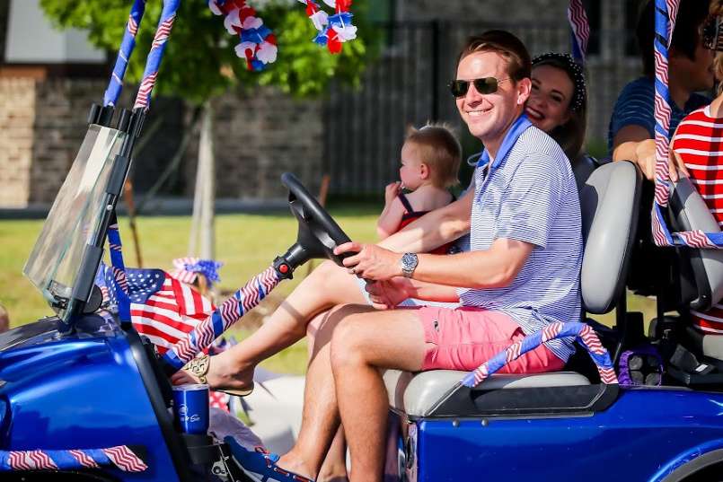First Annual Walsh Independence Day Parade