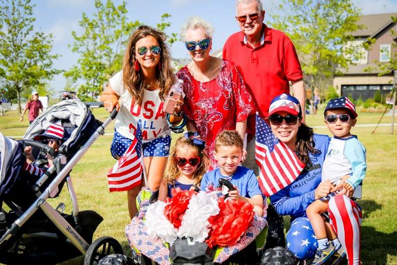 First Annual Walsh Independence Day Parade