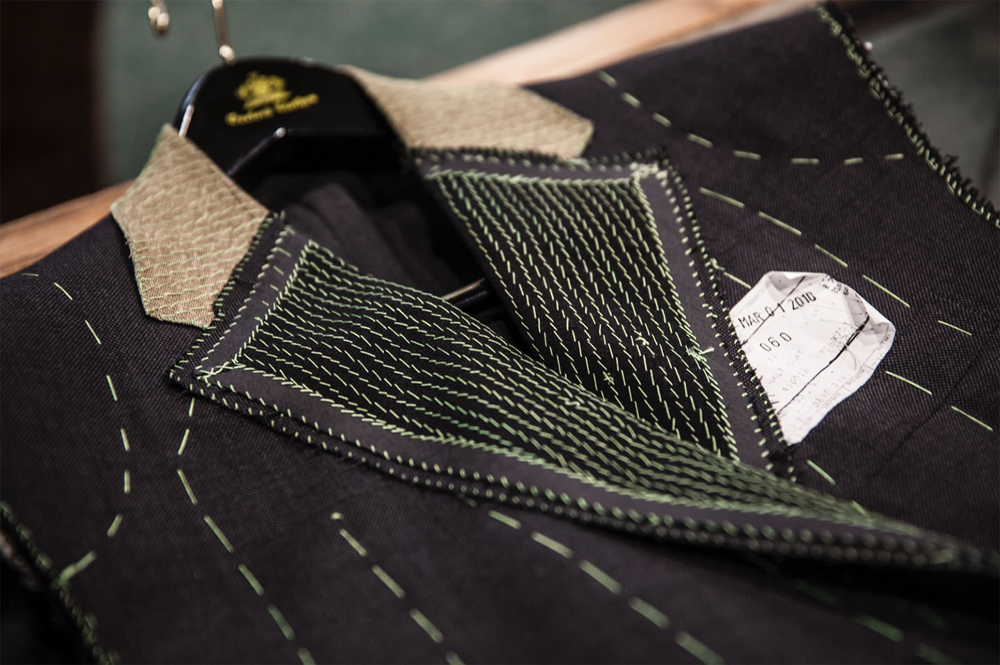 A suit that John Ripps is working on.