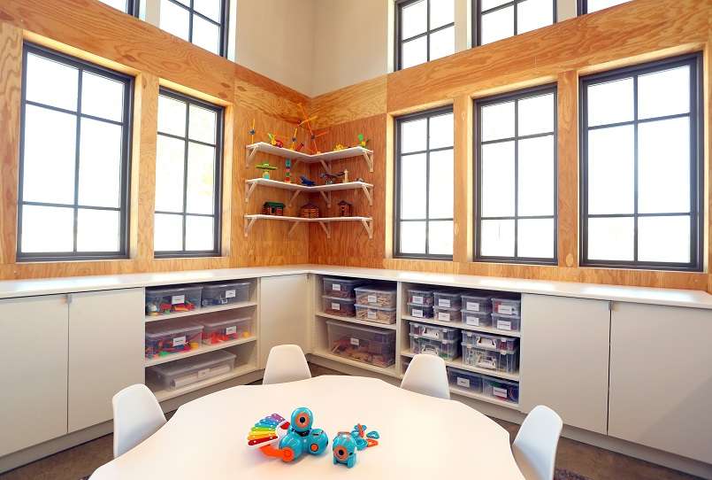 Kids corner of Makerspace