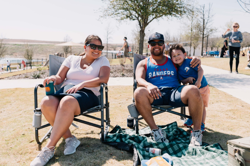 Residents enjoying Countdown to the Cliburn concert