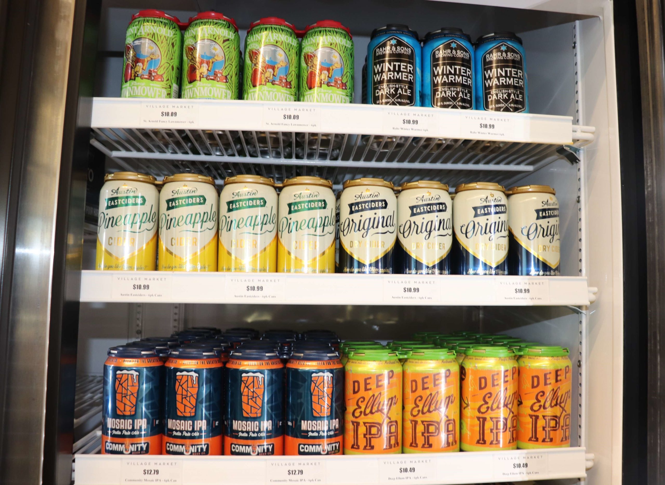 Seasonal Beer Available at the Village Market