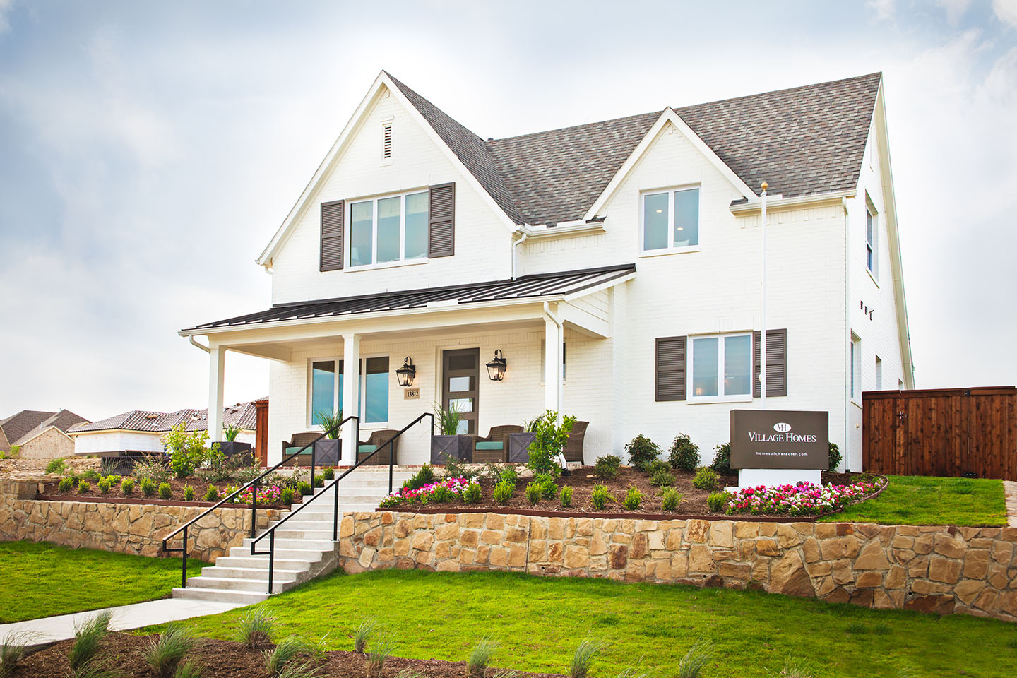 Village Homes model home in Founders Park