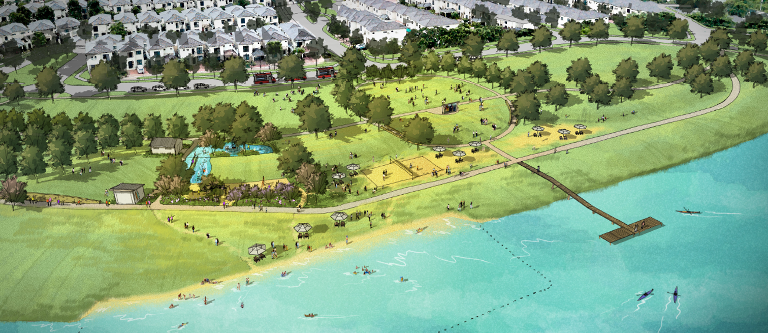 Lake Park Rendering